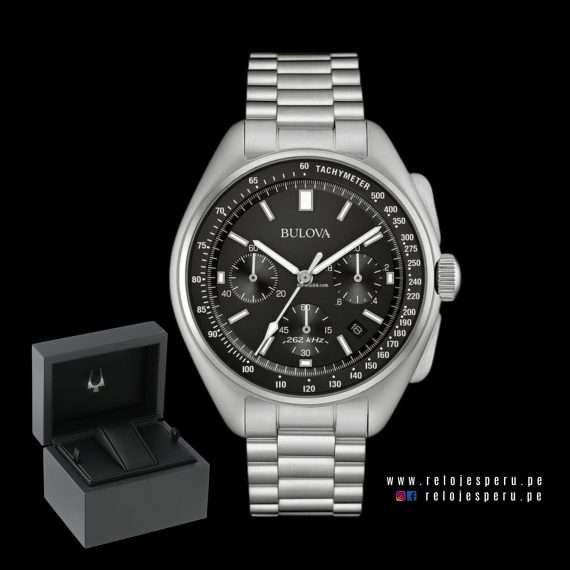 BULOVA 96B258 LUNAR PILOT CHRONOGRAPH