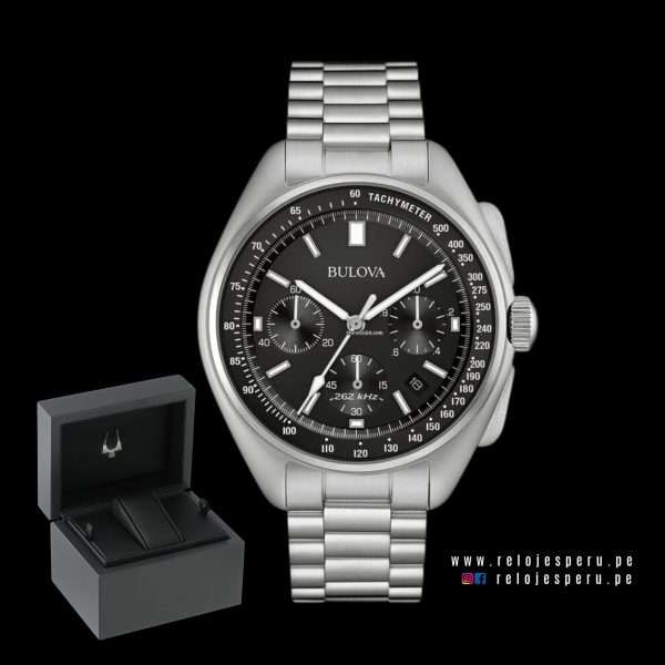 BULOVA 96B258 LUNAR PILOT CHRONOGRAPH