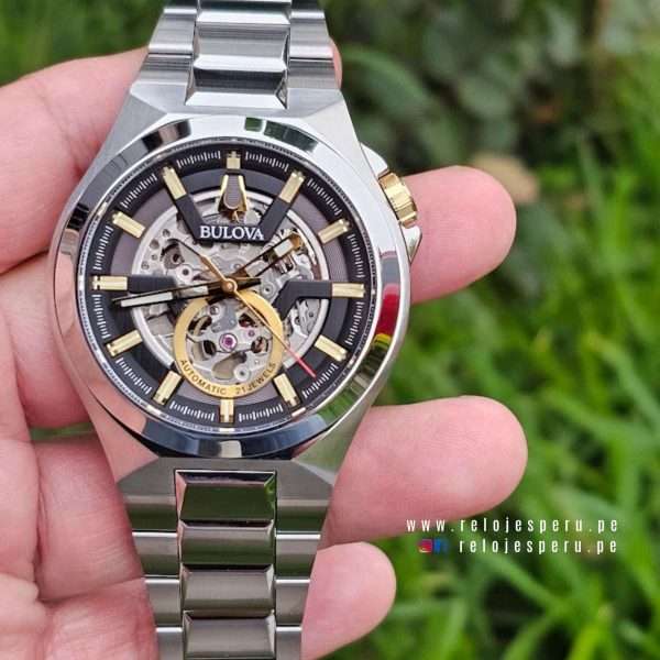 BULOVA AUTOMATICO SKELETON 98A224 - Imagen 4