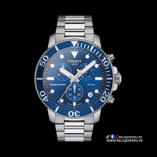TISSOT SEASTAR 1000 esfera azul T1204171104100