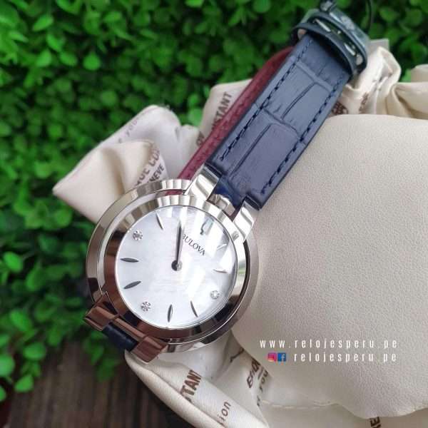 BULOVA RUBAIYAT Mother of Pearl 96P196 MUJER - Imagen 4