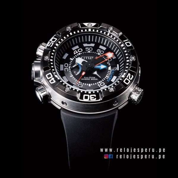 CITIZEN PROMASTER AQUALAND con medidor de profundidad ECO-DRIVE BN2029-01E - Imagen 2