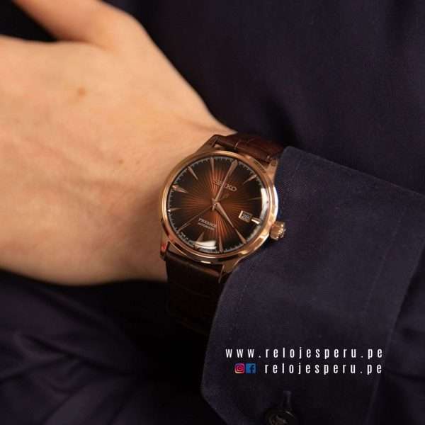 SEIKO PRESAGE AUTOMATICO SRPB46J1 Cocktail Time Manhattan - Imagen 4