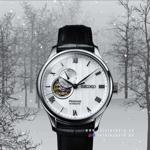 SEIKO PRESAGE AUTOMATICO CORAZON ABIERTO SSA379J1