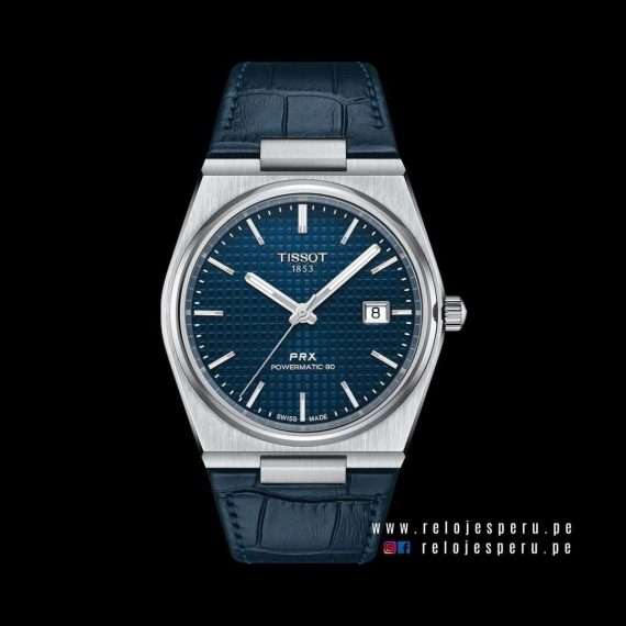 TISSOT PRX POWERMATIC 80 AUTOMATICO AZUL T137.407.16.041.00