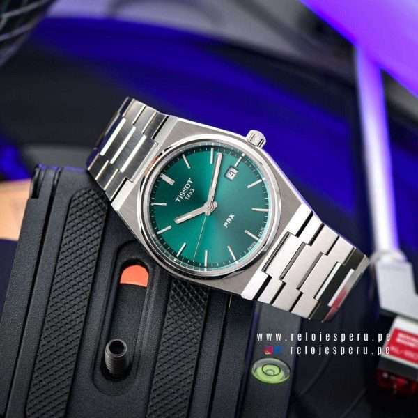 TISSOT PRX QUARTZ VERDE T137.410.11.091.00 (40mm) - Imagen 3