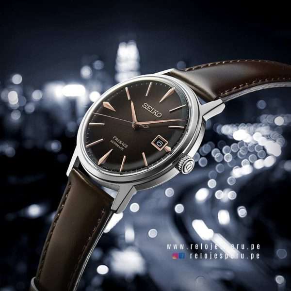 Seiko Presage Cocktail “The Irish Coffee” SRPJ17J1 AUTOMATICO - Imagen 4