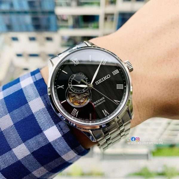 Seiko Presage Automatico "Japanese Garden" Corazon Abierto SSA377J1 - Imagen 2