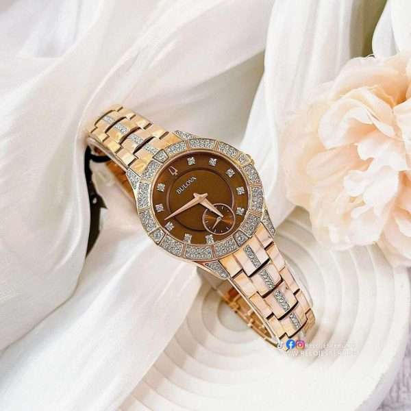 Bulova Phantom Swarovski Mother of Pearl Mujer 98L284 - Imagen 4