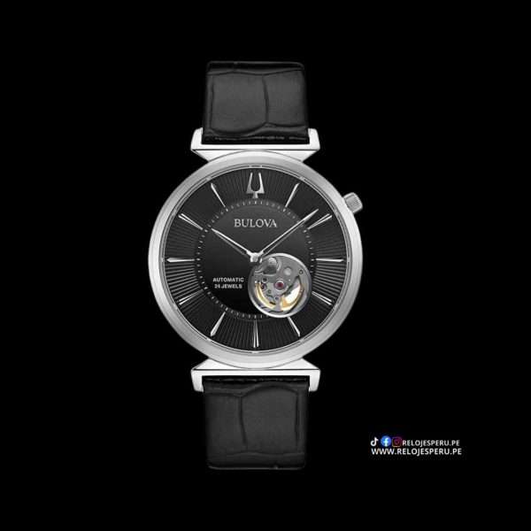 BULOVA REGATTA AUTOMATICO 96A234 CORAZON ABIERTO