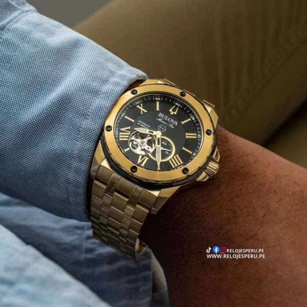 BULOVA MARINE STAR AUTOMATICO 98A273 - Imagen 3