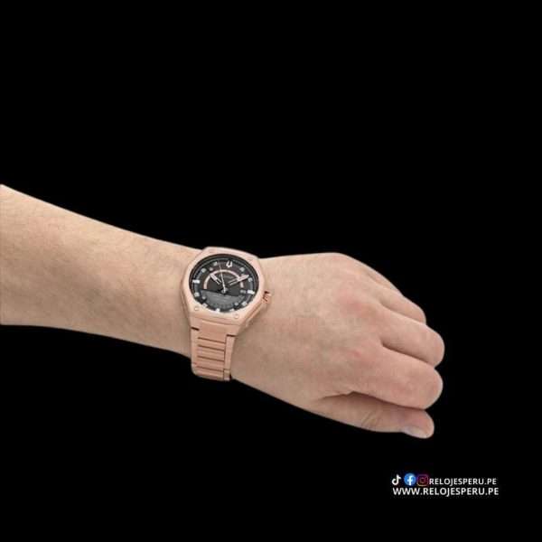BULOVA PRECISIONIST 97d129 ORO ROSA - Imagen 2