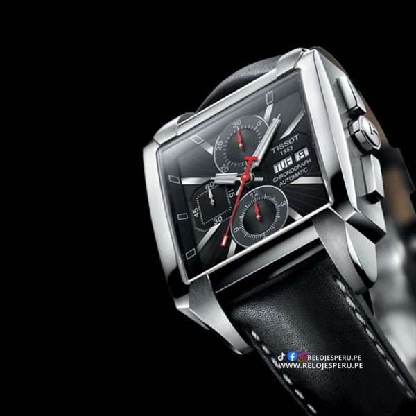 TISSOT QUADRATO AUTOMATICO VALJOUX 7750 T005.514.16.061.00 (SEMI NUEVO DE LUJO) - Imagen 2