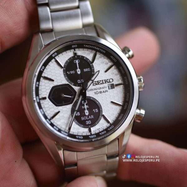 SEIKO CHRONOGRAPH ENERGIA SOLAR MACCHINA SPORTIVA SSC769P1 - Imagen 3