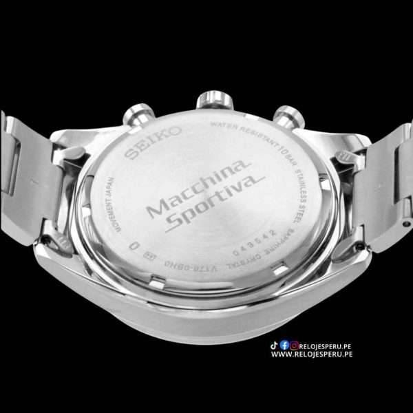 SEIKO CHRONOGRAPH ENERGIA SOLAR MACCHINA SPORTIVA SSC769P1 - Imagen 4