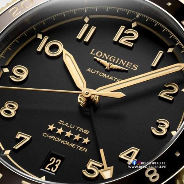 LONGINES Spirit Zulu Time Automatico L3.802.4.63.6 - Imagen 2