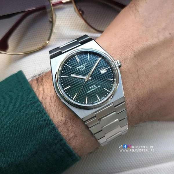 TISSOT PRX POWERMATIC 80 VERDE T137.407.11.091.00 - Imagen 2