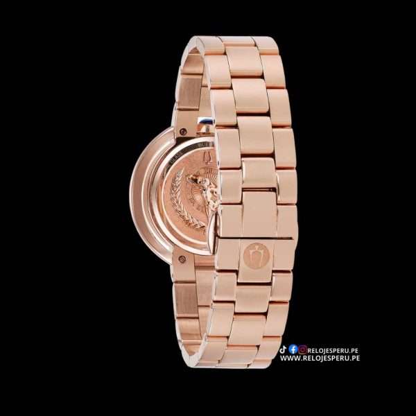 Bulova Rubaiyat Diamond Silver + Perfume Mujer - Imagen 3