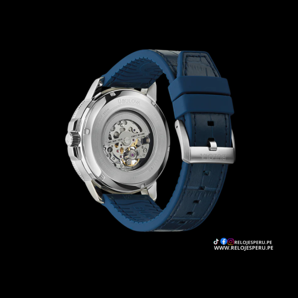 BULOVA MARINE STAR AUTOMÁTICO 96A291 CORAZON ABIERTO - Imagen 2