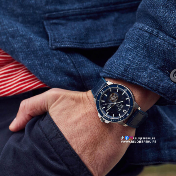 BULOVA MARINE STAR AUTOMÁTICO 96A291 CORAZON ABIERTO - Imagen 3