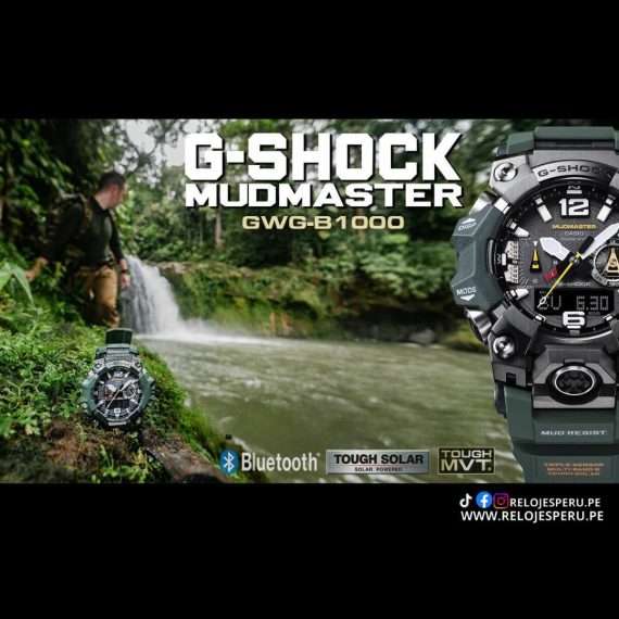 CASIO G-SHOCK MASTER OF G LAND MUDMASTER GWG-B1000-3ADR VERDE