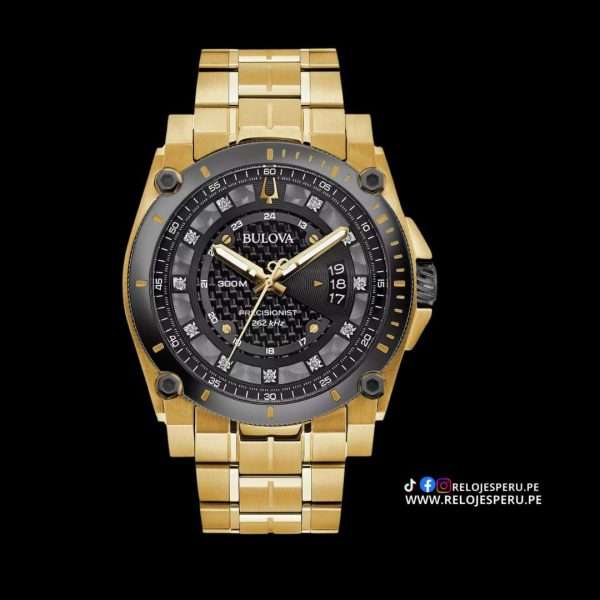 BULOVA PRECISIONIST DIAMOND BLACK 98D156
