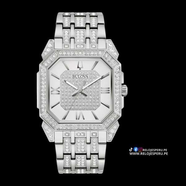 BULOVA OCTAVIO 96A285 SWAROVSKI HOMBRE