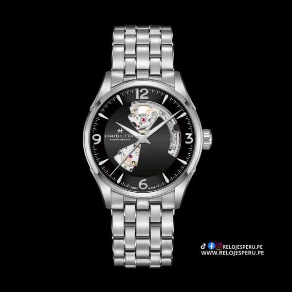 HAMILTON JAZZMASTER AUTOMATICO CORAZON ABIERTO H32705131