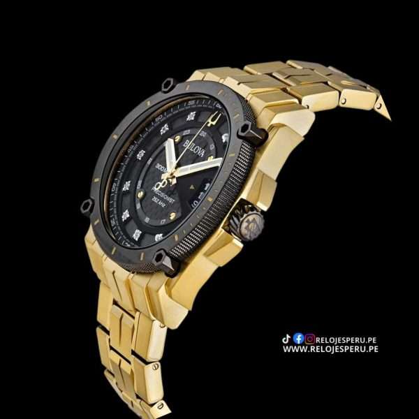 BULOVA PRECISIONIST DIAMOND BLACK 98D156 - Imagen 4