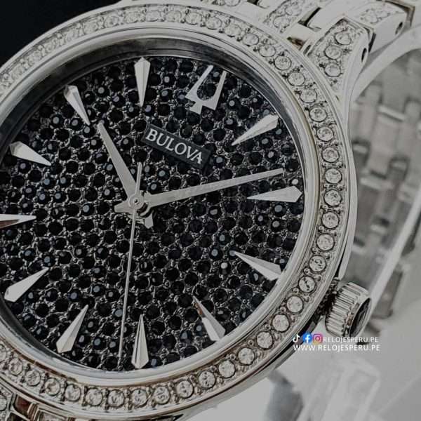 BULOVA PHANTOM BLACK SWAROVSKI MUJER - Imagen 4