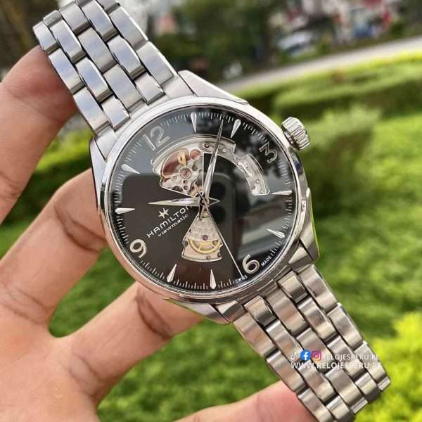 HAMILTON JAZZMASTER AUTOMATICO CORAZON ABIERTO H32705131 - Imagen 2