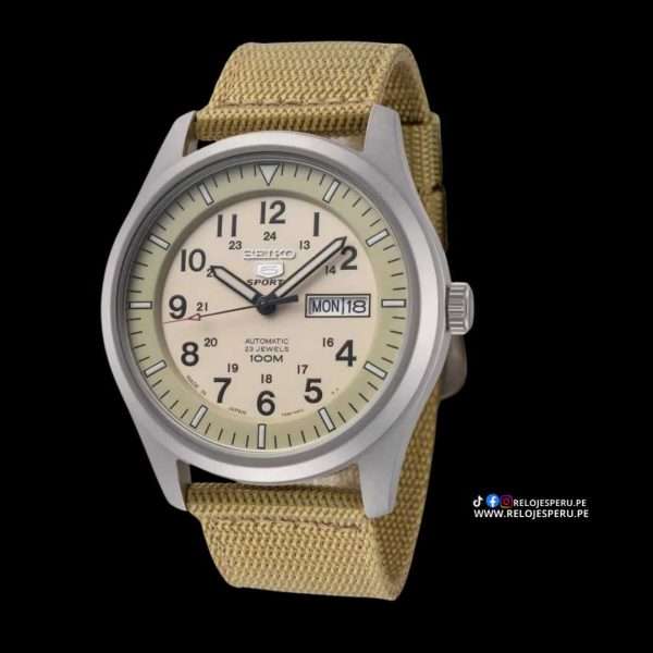 SEIKO 5 AUTOMATICO SNZG07J1 CORREA NYLON