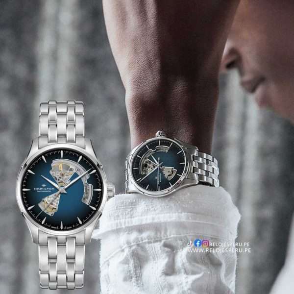 RELOJ HAMILTON JAZZMASTER AUTOMATICO H32675140 - Imagen 3