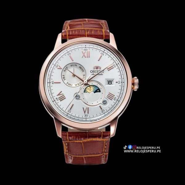 ORIENT SOL & LUNA AUTOMATICO FASE LUNAR RA-AK0801S30B