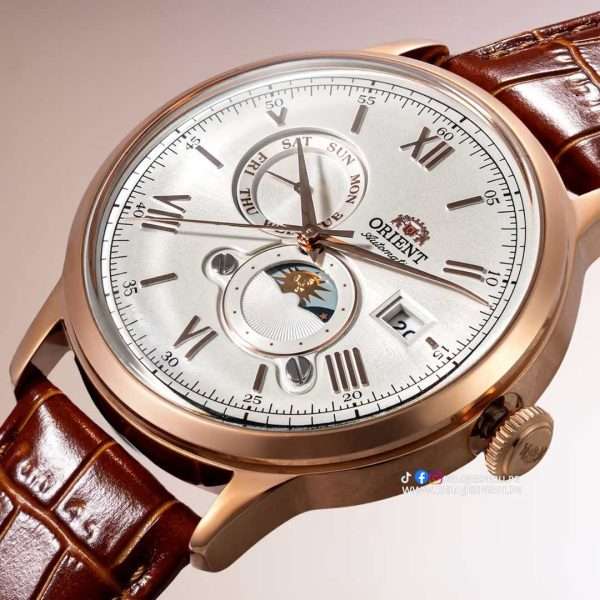 ORIENT SOL & LUNA AUTOMATICO FASE LUNAR RA-AK0801S30B - Imagen 2