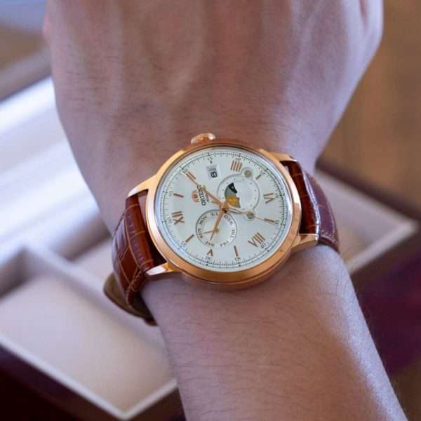 ORIENT SOL & LUNA AUTOMATICO FASE LUNAR RA-AK0801S30B - Imagen 3