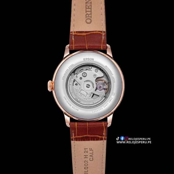 ORIENT SOL & LUNA AUTOMATICO FASE LUNAR RA-AK0801S30B - Imagen 4