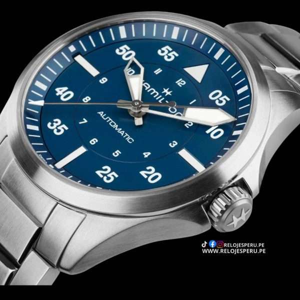 Hamilton Khaki Aviation Pilot Automatico H76305140 - Imagen 3