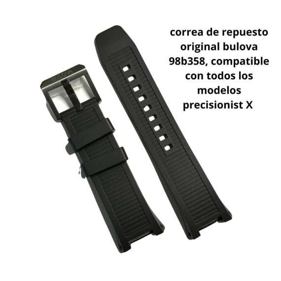 CORREA BULOVA 98b358 COMPATIBLE CON TODOS LOS MODELOS PRECISIONIST X