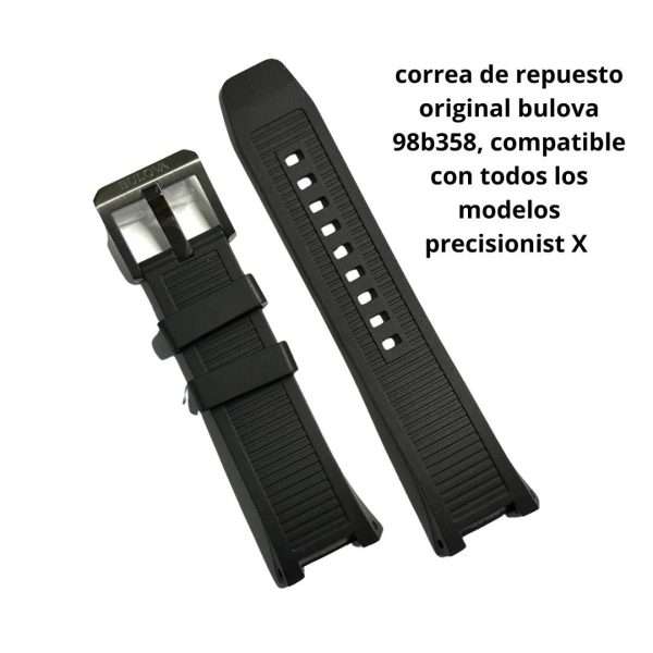 CORREA BULOVA 98b358 COMPATIBLE CON TODOS LOS MODELOS PRECISIONIST X