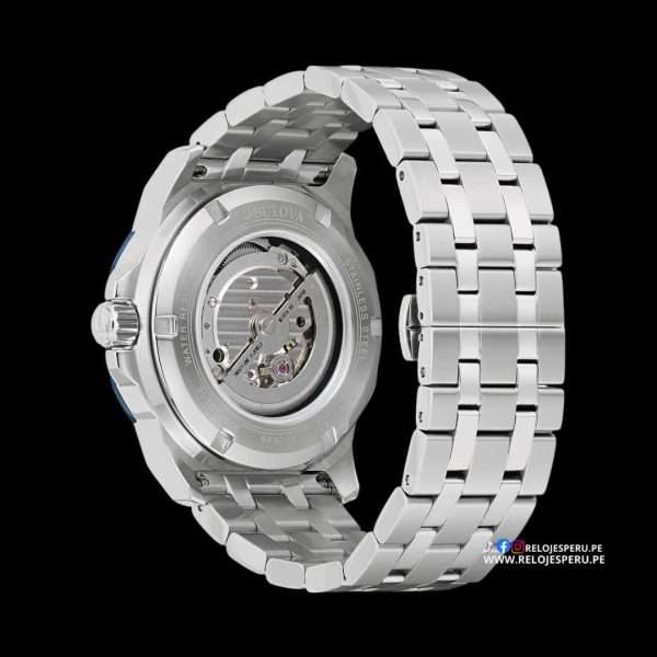 BULOVA MARINE STAR 98A302 AUTOMATICO CORAZON ABIERTO - Imagen 3