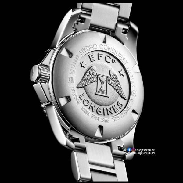 LONGINES HYDROCONQUEST AUTOMATICO L3.742.4.96.6 / L37424966 - Imagen 3