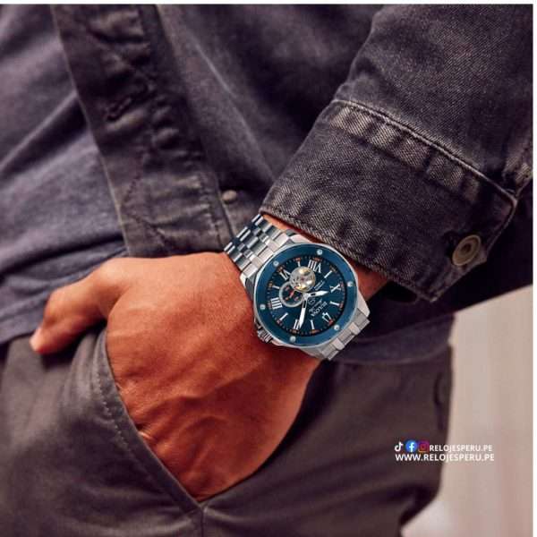 BULOVA MARINE STAR 98A302 AUTOMATICO CORAZON ABIERTO - Imagen 2