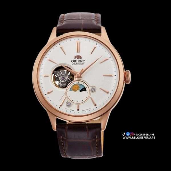 ORIENT BAMBINO AUTOMATICO CORAZON ABIERTO FASE LUNAR RA-AS0102S30B