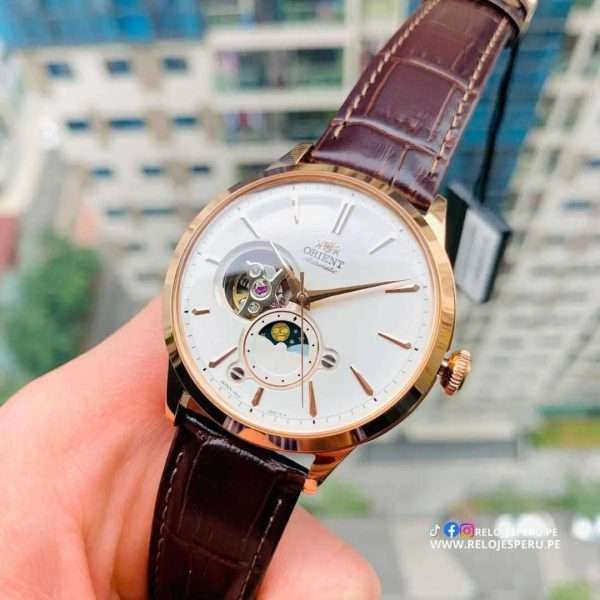 ORIENT BAMBINO AUTOMATICO CORAZON ABIERTO FASE LUNAR RA-AS0102S30B - Imagen 2
