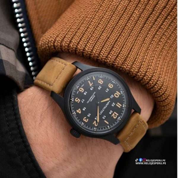 HAMILTON KHAKI FIELD TITANIUM AUTOMATICO H70665533 - Imagen 3