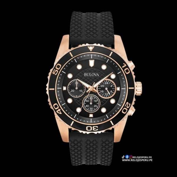 BULOVA 98A192 CHRONOGRAPH ORO ROSA
