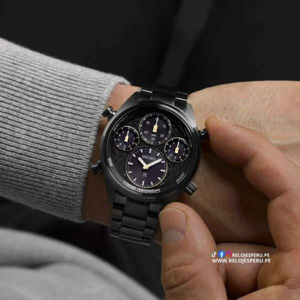 SEIKO PROSPEX SPEEDTIMER SOLAR SFJ007P1 EDICION LIMITADA - Imagen 3