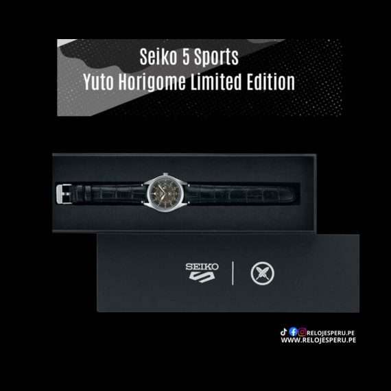 SEIKO 5 SPORTS X YUTO HORIGOME SRPL31K1 EDICION ESPECIAL