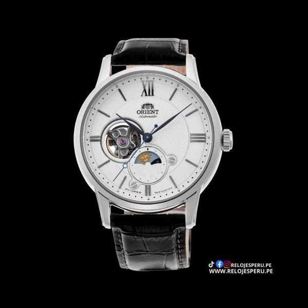 ORIENT CLASSIC SOL & LUNA CORAZON ABIERTO AUTOMATICO RA-AS0011S30B